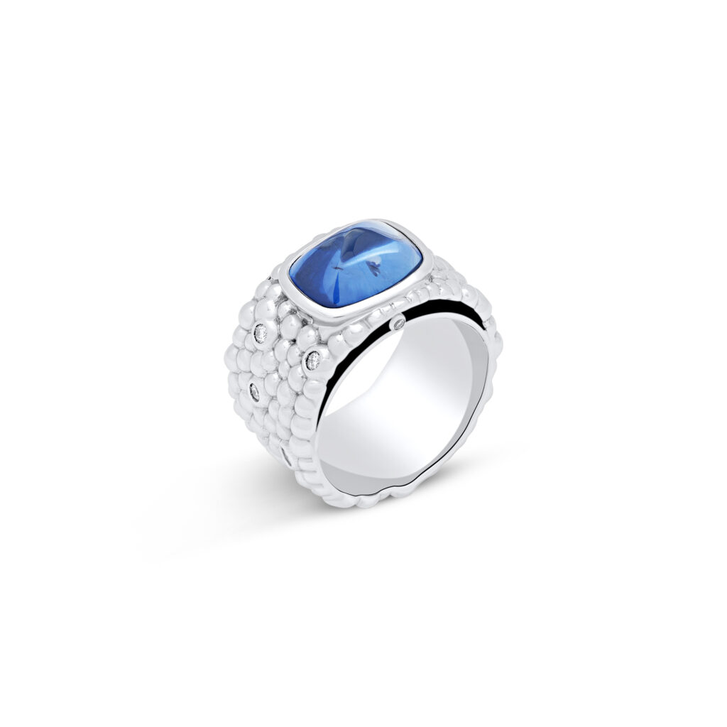 Caviar ring