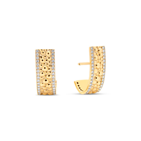 Boucles d'oreilles caviar