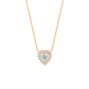 Collier en forme de cœur