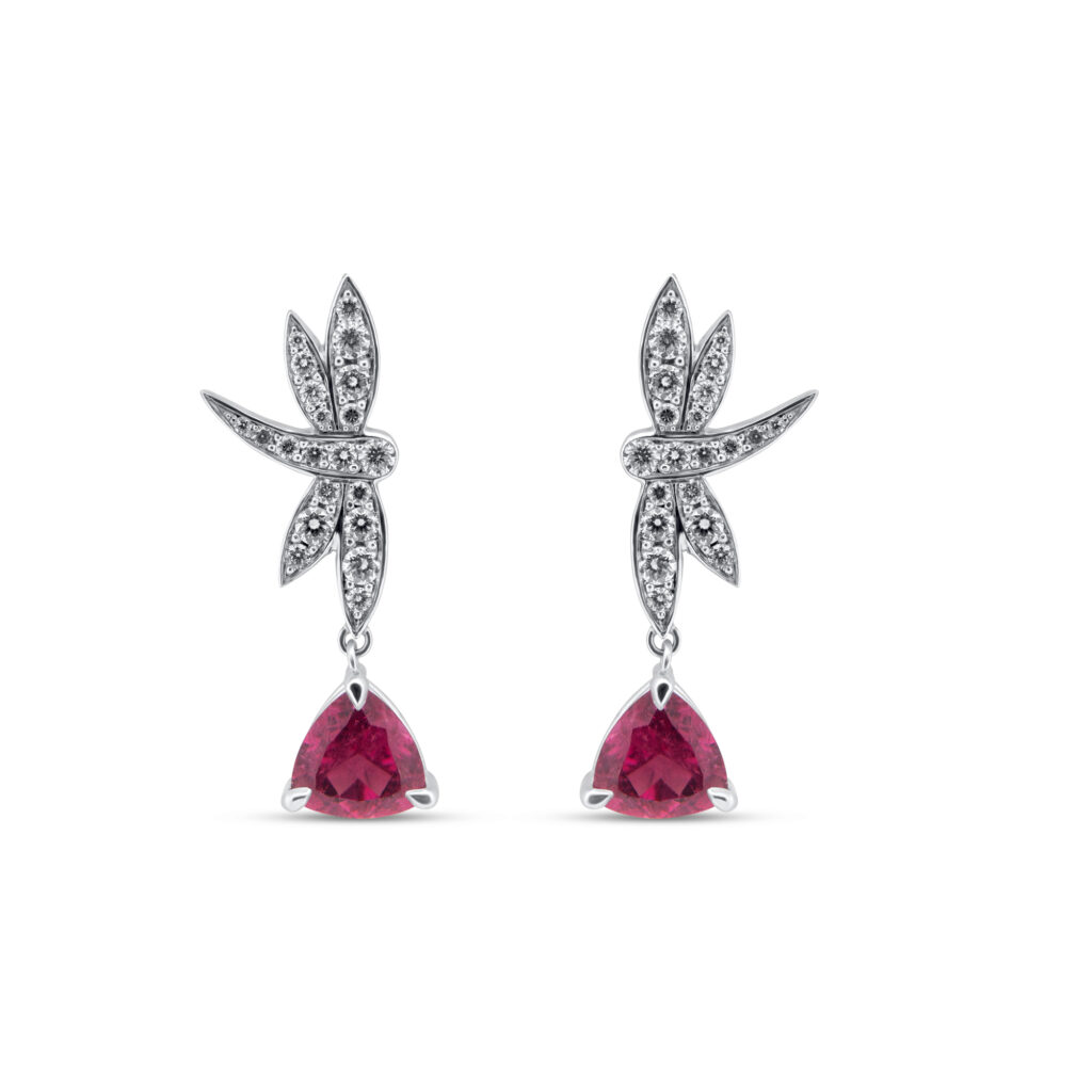 Boucles d'oreilles Libellule