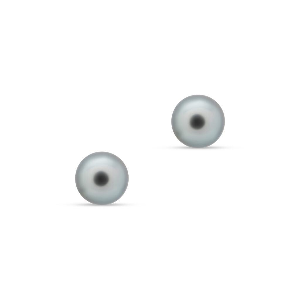 Tahitian pearl earrings