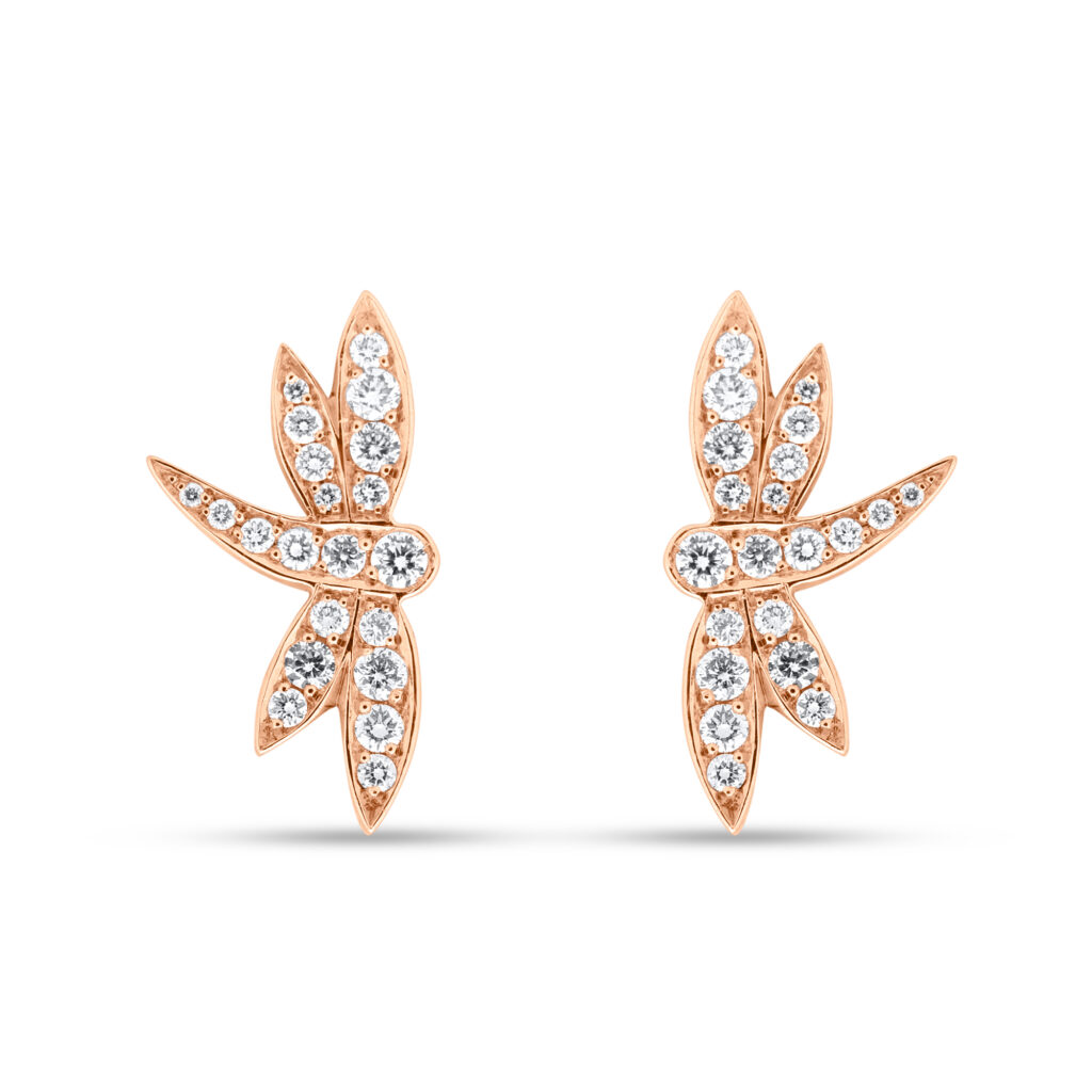 Boucles d'oreilles Libellule