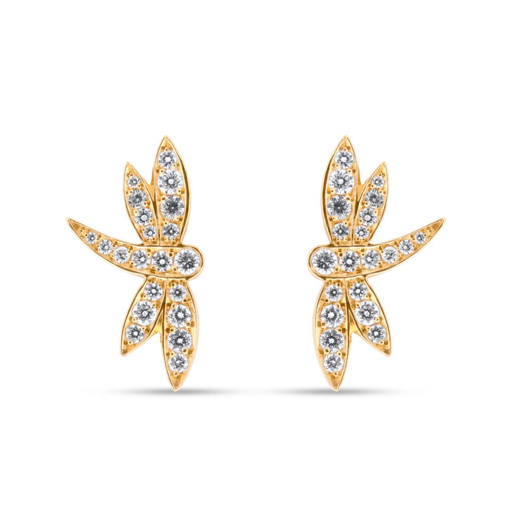 Boucles d'oreilles Libellule