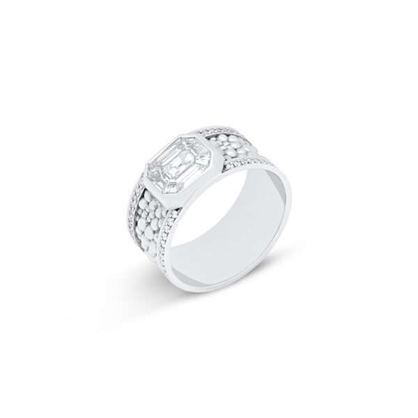 Bague en caviar