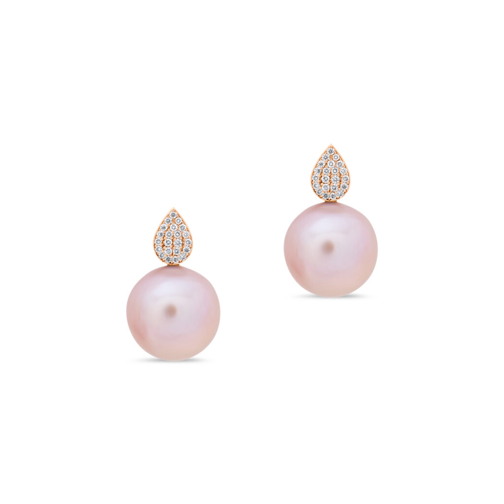 Pearl earrings