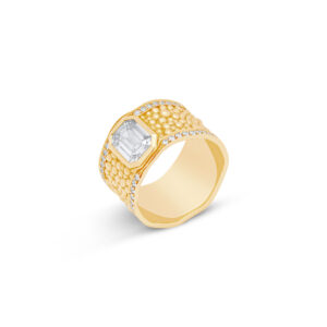 Bague en caviar