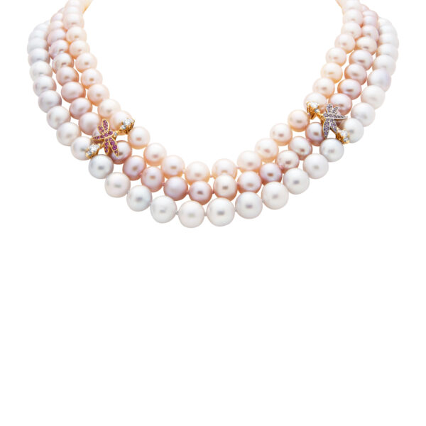Libellule pearl necklace