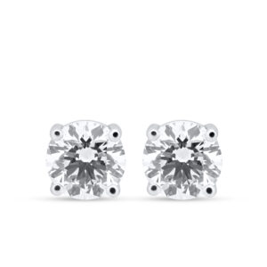 Diamanten oorbellen