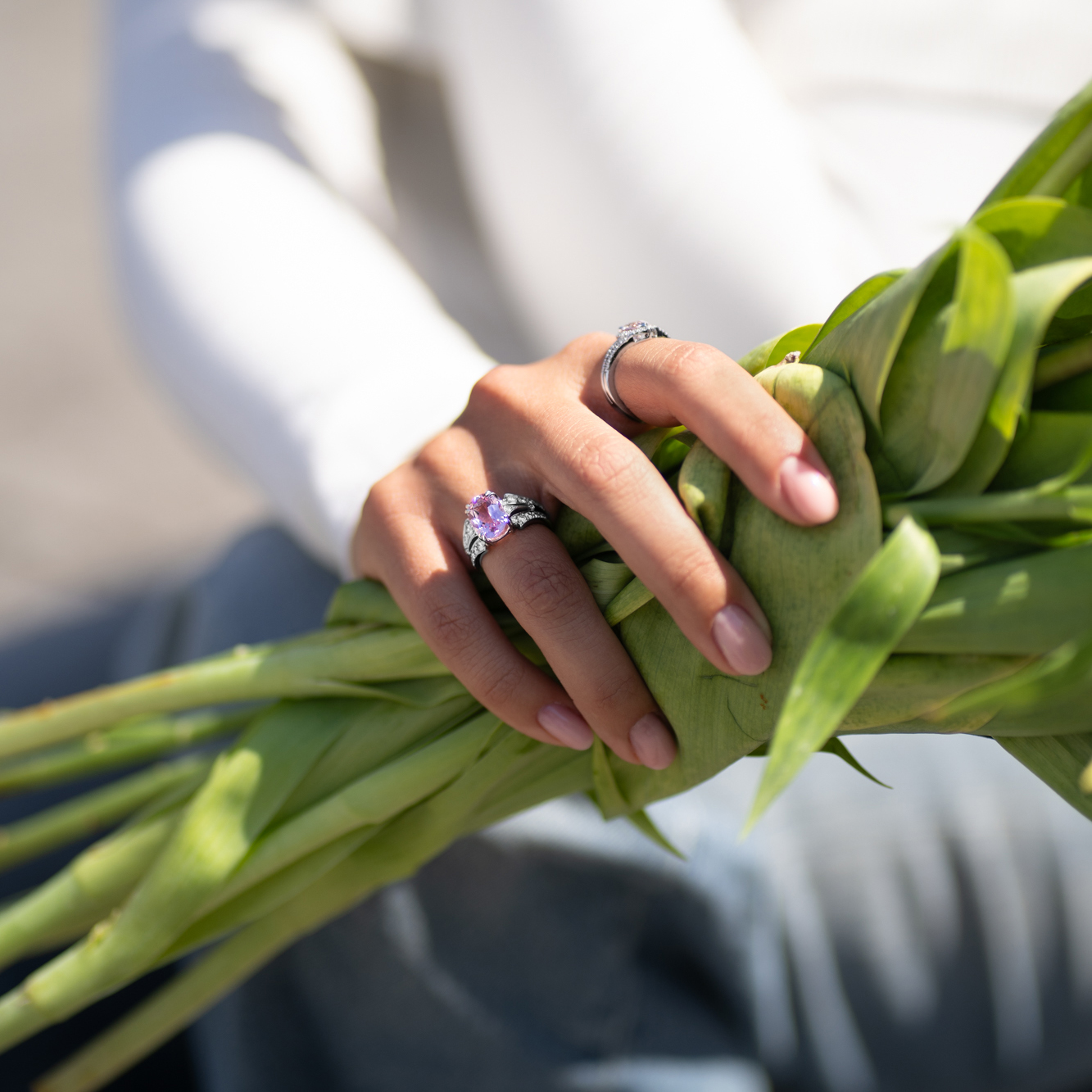 Douceur Rose ring - Image 2