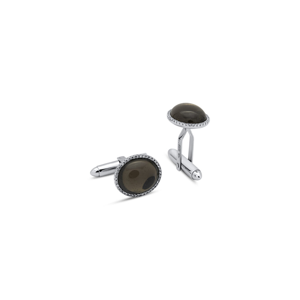 Cabochon cufflinks