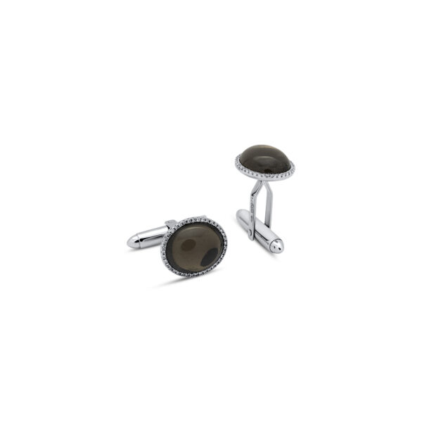 Cabochon cufflinks