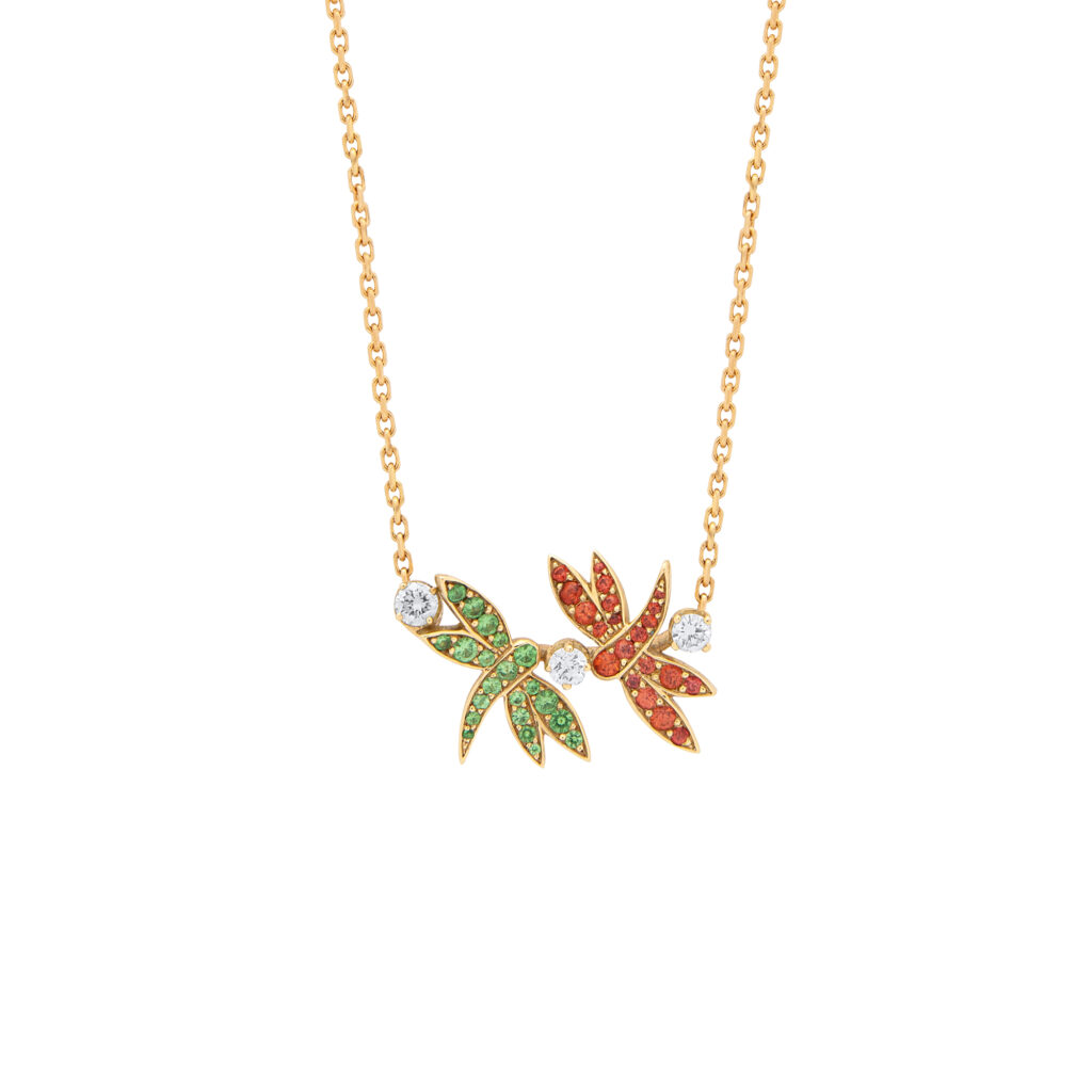 Libellule necklace