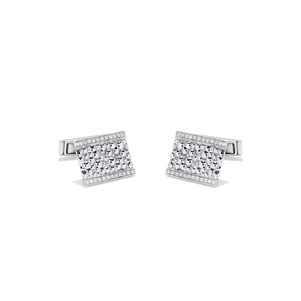 Caviar cufflinks