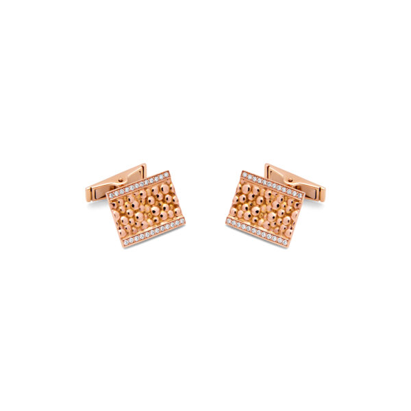 Caviar cufflinks