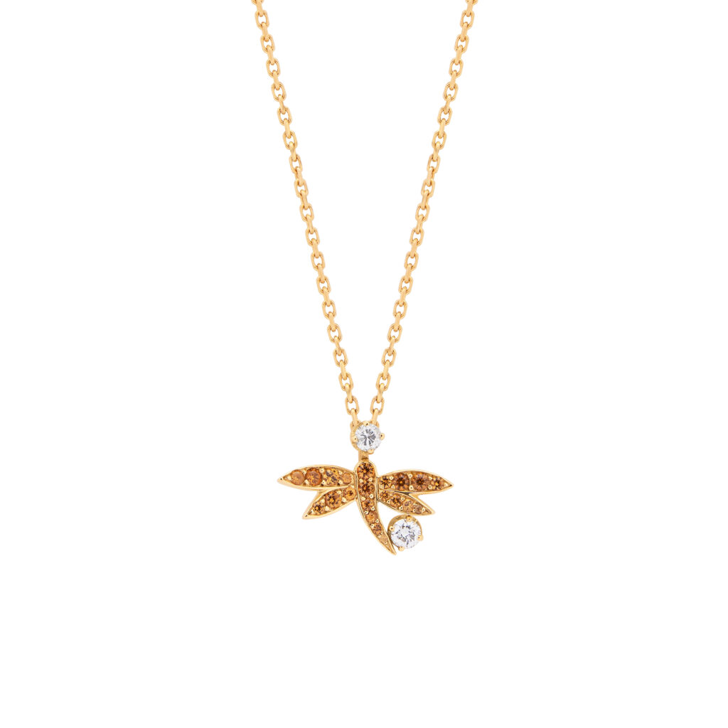 Libellule necklace