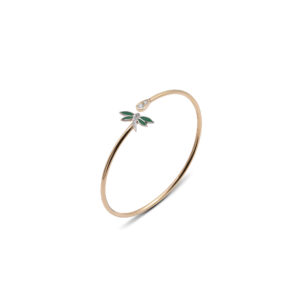 Libellule rigid bracelet